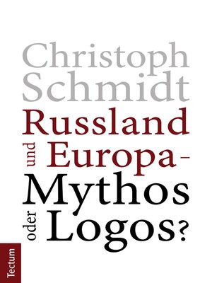 cover image of Russland und Europa – Mythos oder Logos?